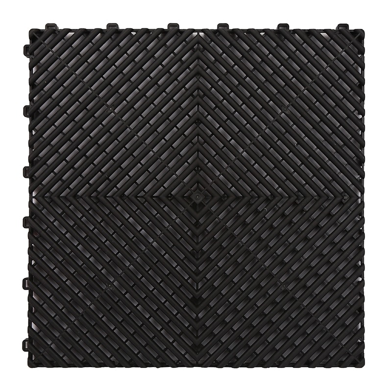 Black single Xtreme Garage Floor Tile