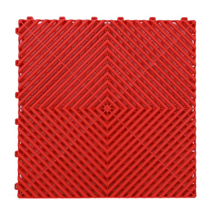 red single Xtreme Garage Floor Tile