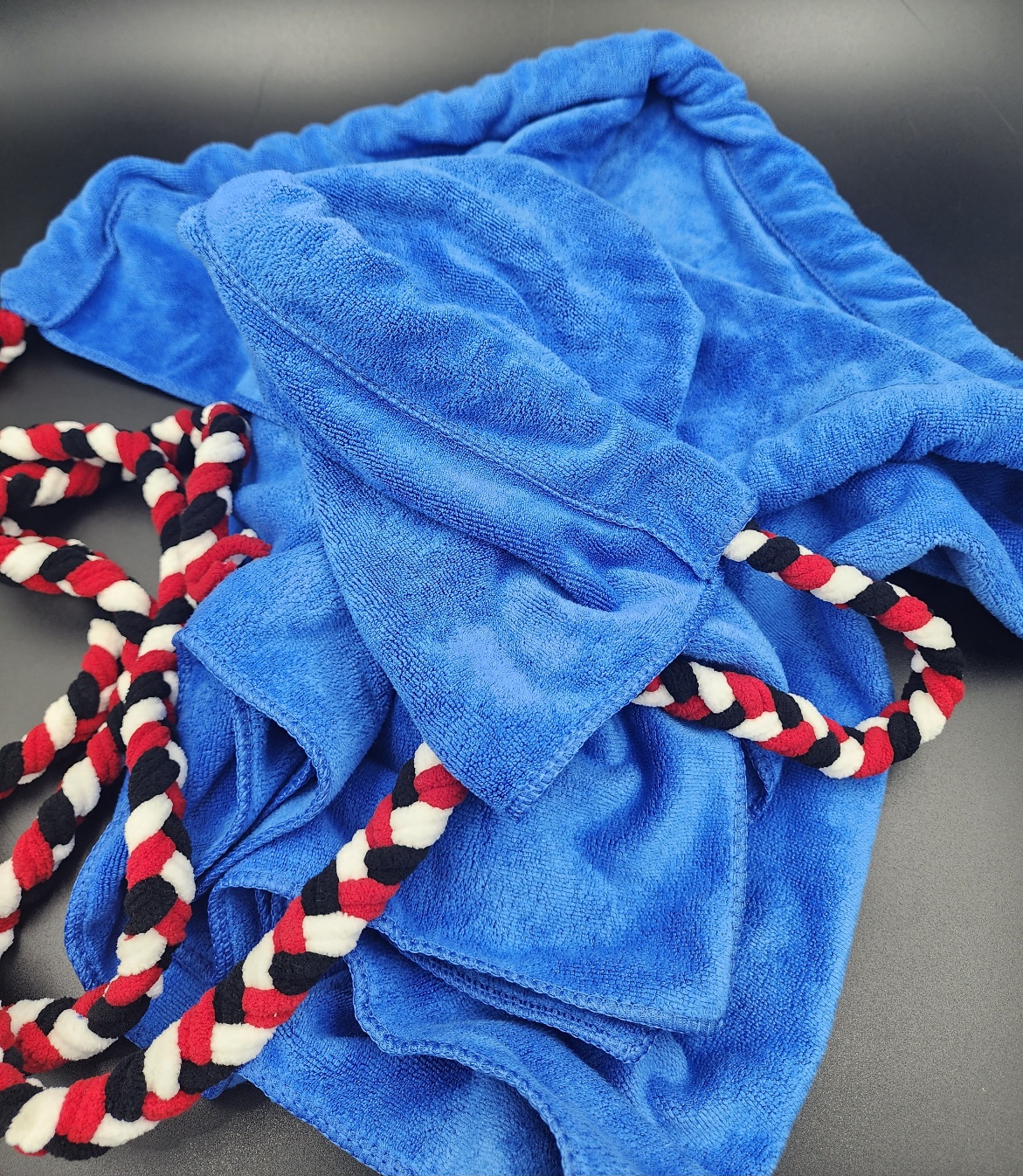 Dash towel with soak rope